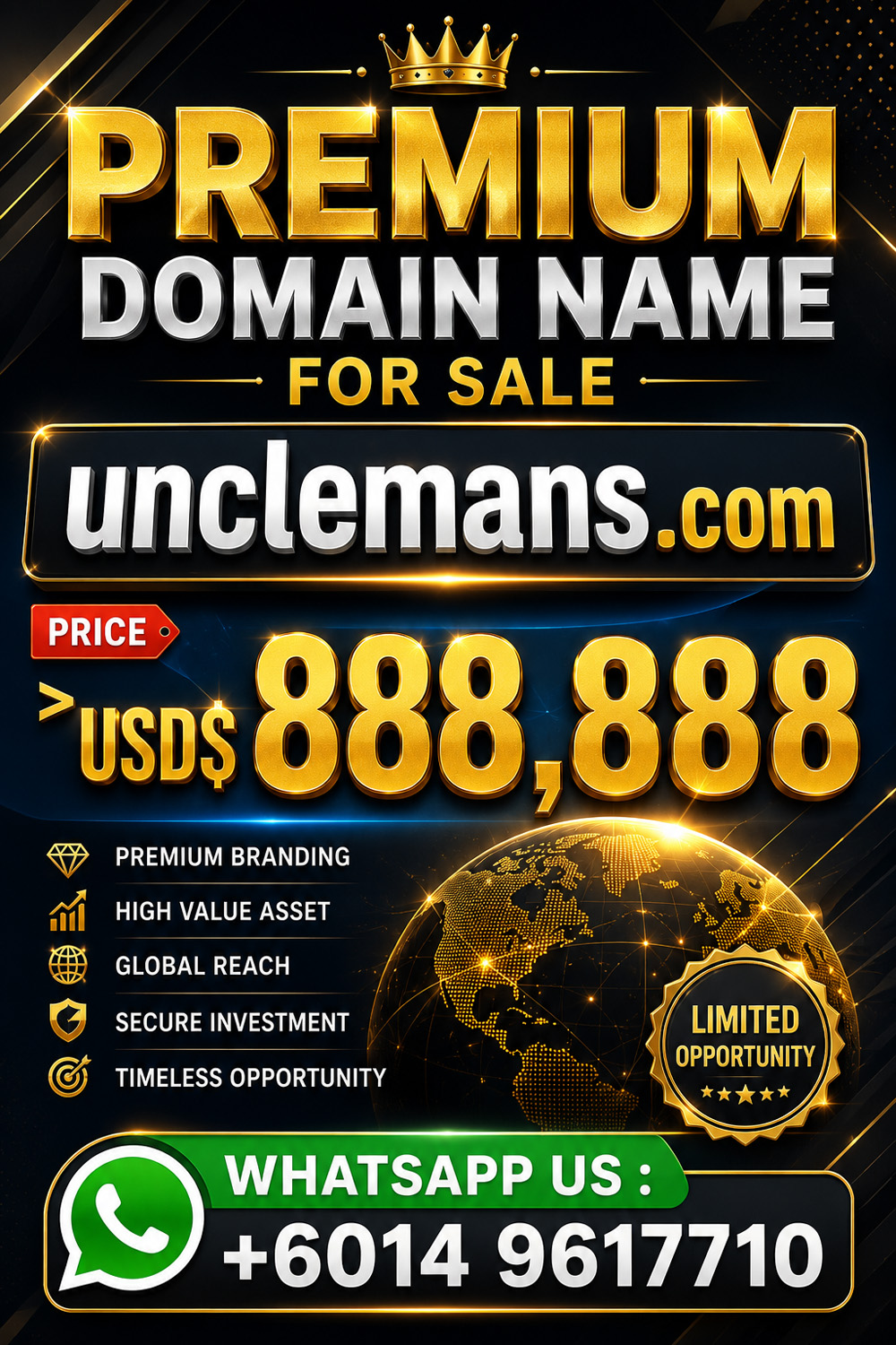 Premium Domain For Sale